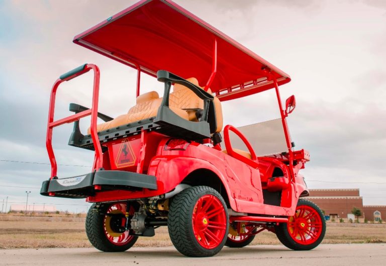 This Ferrari Golf Cart will Definitely Speed Up Your Game Golf Cart