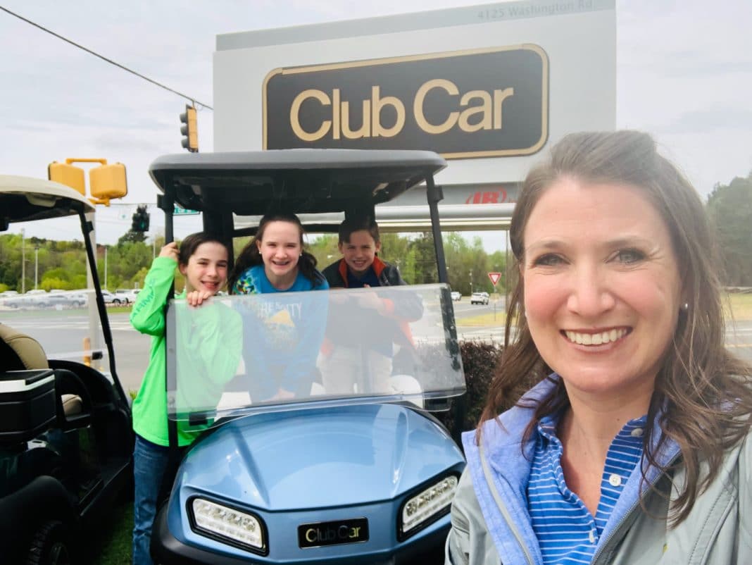 Snap A Selfie with a Club Car At the Masters and Help The First Tee