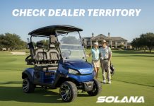 The All-New Solana EV Model G 2-Passenger Golf Cart is Here